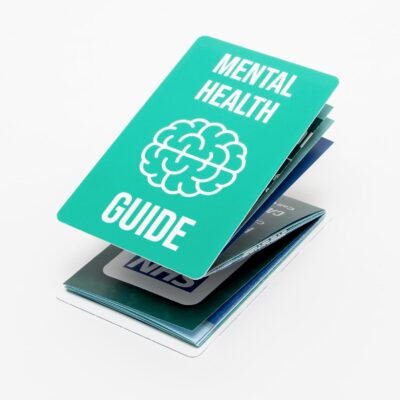 Z Card 10x3 Mental Health Guide Z-fold Card